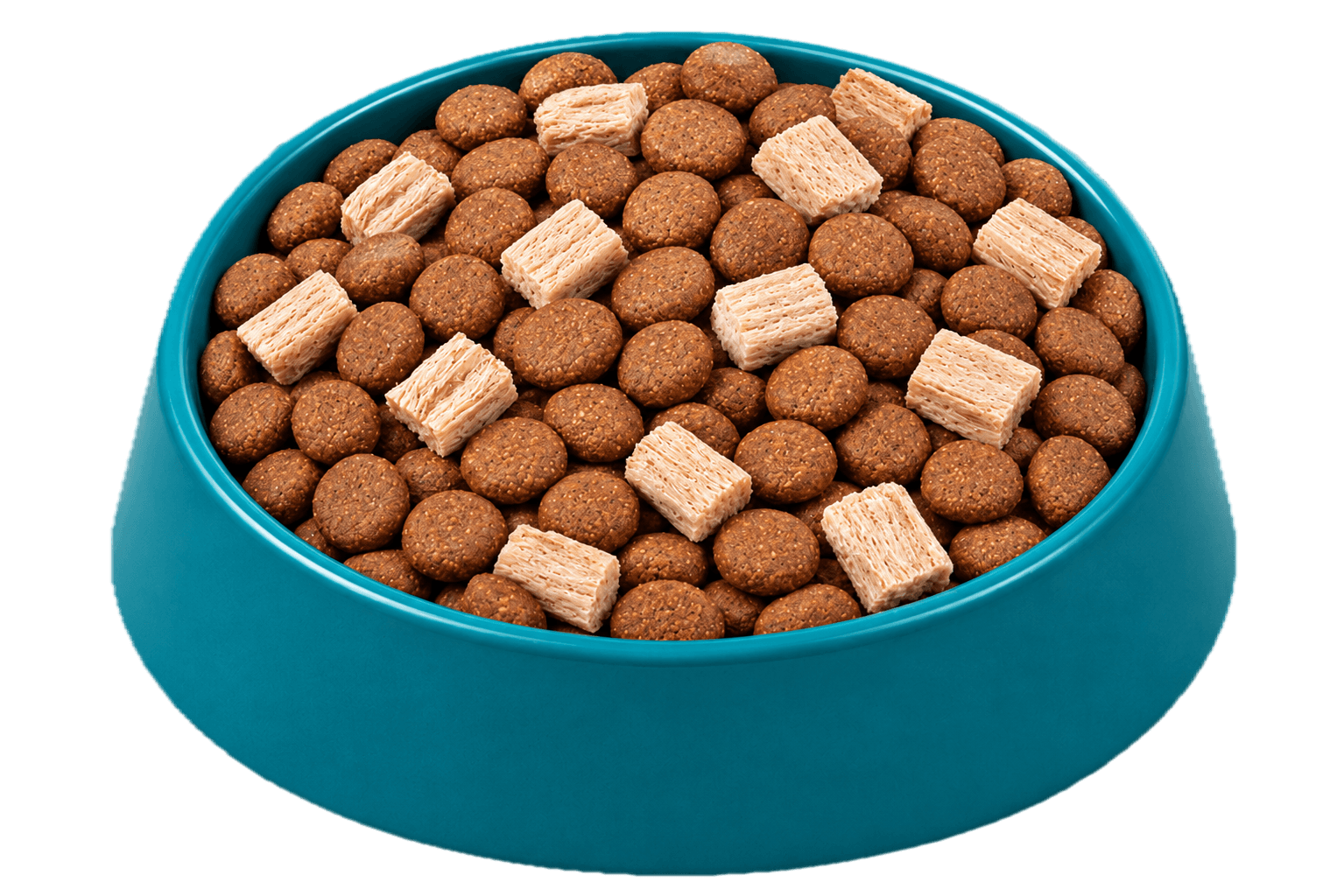 Bowl of Snuggles freeze-dried chicken breast chunks